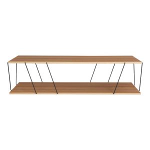 225 000023 2 5 Coffee table Tars pakoworld sonoma-black 120x50x30cmIndoor furniture > Coffee tables