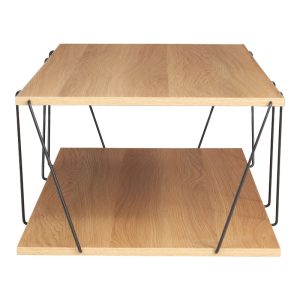 225 000023 3 5 Coffee table Tars pakoworld sonoma-black 120x50x30cmIndoor furniture > Coffee tables
