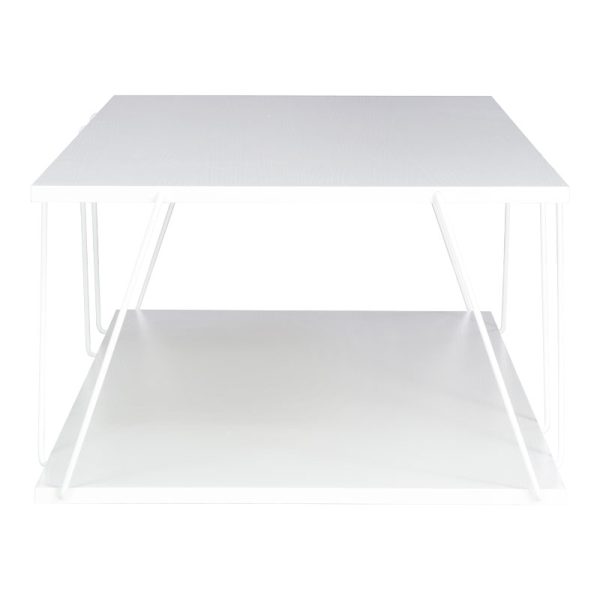 225 000025 2 2 Coffee table Tars pakoworld white 120x50x30cmSPRING OFFERS