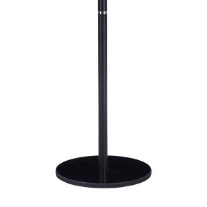 226 000022 2 6 Coat Stand Marianna pakoworld metal black-natural D37x169cmIndoor furniture > Hoods - Hangers