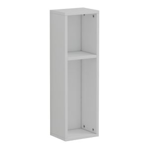 230 000044 7 Racks pakoworld wall shelf-bedside table in white 20x15x65cmIndoor furniture > Home organization > Kitchen > Shelves