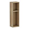 230 000045 6 Luna pakoworld five-leaf wardrobe with mirror in sonoma color 220x52x200cmIndoor furniture > Wardrobes