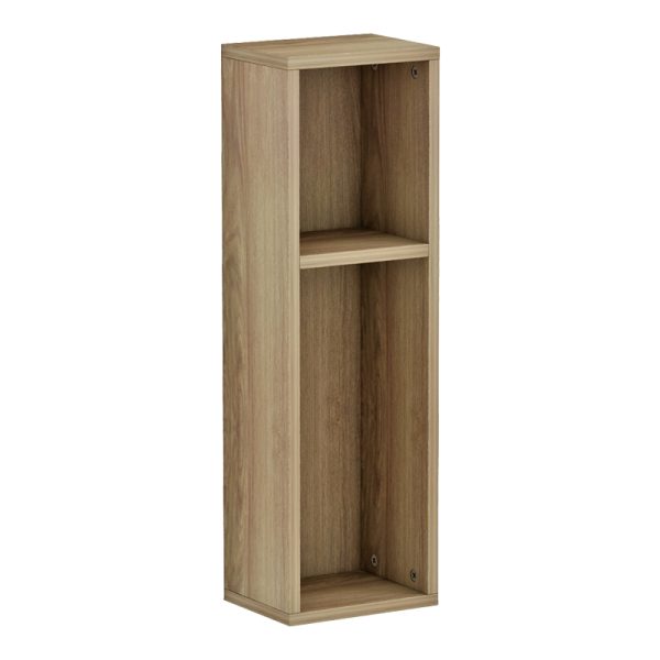 230 000045 6 Racks pakoworld wall shelf-bedside table in sonoma shade 20x15x65cmIndoor furniture > Home organization > Kitchen > Shelves