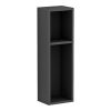 230 000046 11 Tv stand Lilant pakoworld melamine in grey color and black metal leg 160x30x45cmIndoor furniture > TV stands
