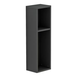 230 000046 2 9 Racks pakoworld wall shelf-bedside table in gray shade 20x15x65cmIndoor furniture > Home organization > Kitchen > Shelves