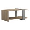 230 000048 17 Dining table QUANA pakoworld transparent glass with black legs 120x70x75cmIndoor furniture > Dining Tables