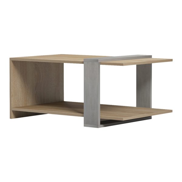 230 000048 2 14 Coffee table Masasi pakoworld in sonoma-grey cement color 80x50x35cmIndoor furniture > Coffee tables