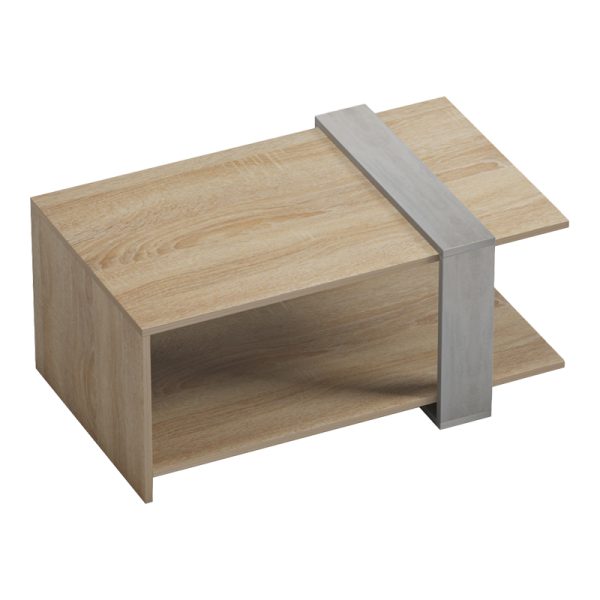 230 000048 3 14 Coffee table Masasi pakoworld in sonoma-grey cement color 80x50x35cmIndoor furniture > Coffee tables