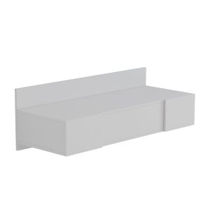 230 000049 3 5 Dressing table Paltar pakoworld melamine in white color 100x39.1x33cmIndoor furniture > Drawers-consoles