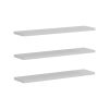 230 000051 10 Racks pakoworld wall shelf-bedside table in white 20x15x65cmIndoor furniture > Home organization > Kitchen > Shelves