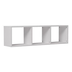 230 000059 8 Wall shelf Mikoro pakoworld in white color 90x22x25.6cmIndoor furniture > Wall shelves