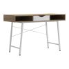 230 000060 8 Office cabinet Armadi pakoworld in sonoma-white color 80x40x80cmOffice furniture > Office cupboards