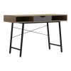 230 000061 7 Computer desk-bookcase Novelty pakoworld in sonoma color 120x55x182cmOffice furniture > Working desk