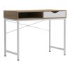 230 000062 6 Height adjustable work desk with Karla pakoworld sonoma-black 120x60x72/115cmOffice furniture > Working desk