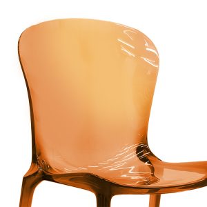 231 000002 4 2 Chair Sawyer pakoworld PC color brown transparentSPRING OFFERS