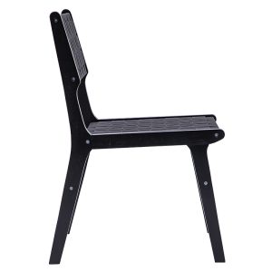 236 000009 2 4 Chair Ridley pakoworld wood-pu blackEASTER OFFERS