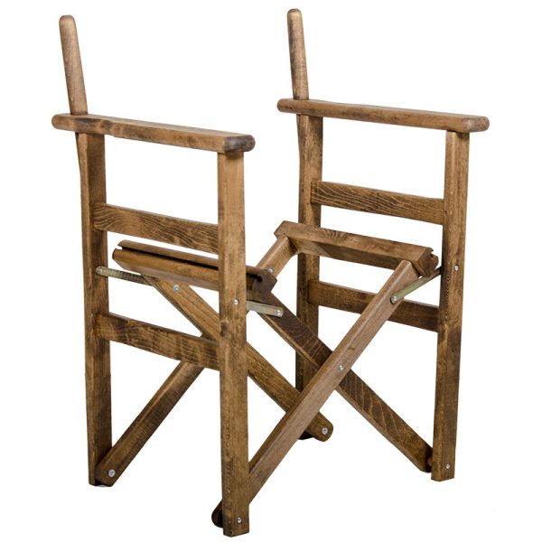 237 000001 14 Director's armchair frame Retto pakoworld solid beech walnutOutdoor furniture > Garden armchairs