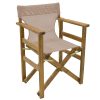 237 000032 6 Professional umbrella Mongo pakoworld single piece metal D2.3m beige-anthraciteOutdoor furniture > Garden umbrellas