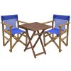 237 000039 5 Garden umdrella Brilie pakoworld wood-macrame D2.70x2.60 m brown-whiteOutdoor furniture > Garden umbrellas
