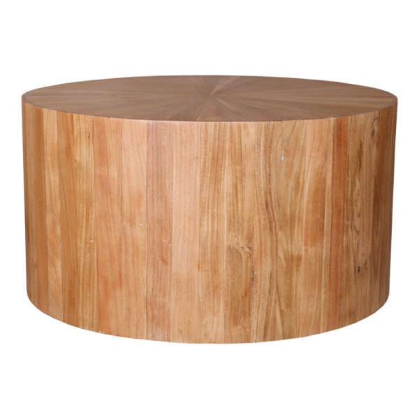 240 000014 4 Round table Osiri pakoworld acacia wood in natural shade D80x45cmBOHO CHIC > Dining Tables