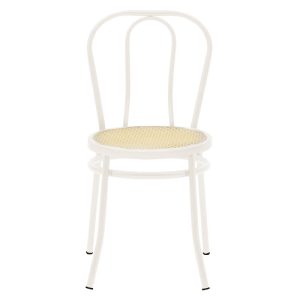 243 000027 3 2 Vienna chair pakoworld pe rattan beige-metal ecruIndoor furniture > Chairs