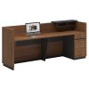 246 000005 11 Salto pakoworld desk with drawer MDF natural 120x48x74cmOffice furniture > Working desk