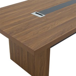 246 000008 3 11 Professional conference table Oscar pakoworld 5cm walnut-anthracite 240x120x76cmOffice furniture > Conference tables