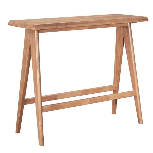 247 000006 11 Dining Bar table Winslow pakoworld rubberwood walnut 120x45x100cmIndoor furniture > Dining Tables