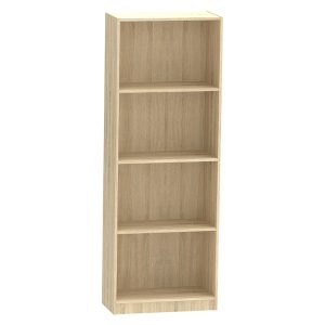 248 000003 10 Bookcase Presley pakoworld sonoma 60x30x167cmIndoor furniture > Bookshelves