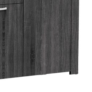 248 000008 2 6 Buffet Kinley pakoworld grey-wenge 210x40x82cmIndoor furniture > Buffets