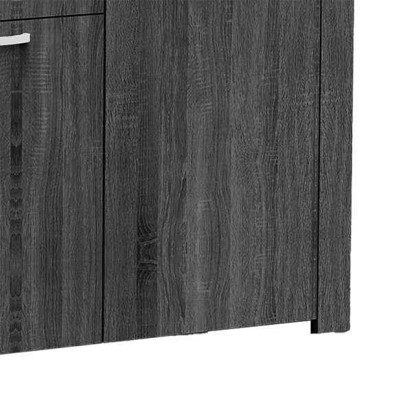 248 000008 2 6 Buffet Kinley pakoworld grey-wenge 210x40x82cmIndoor furniture > Buffets
