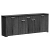 248 000008 8 Zappeion Table Noah pakoworld metallic black D58x72cmIndoor furniture > Dining Tables
