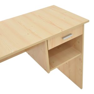 249 000013 4 7 Work desk with drawer Michael pakoworld natural 88x45x72cmOffice furniture > Working desk