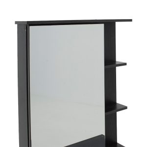 249 000027 2 6 Dressing table with mirror Zelia pakoworld in wenge eo colour 60x40.5x151cmIndoor furniture > Drawers-consoles