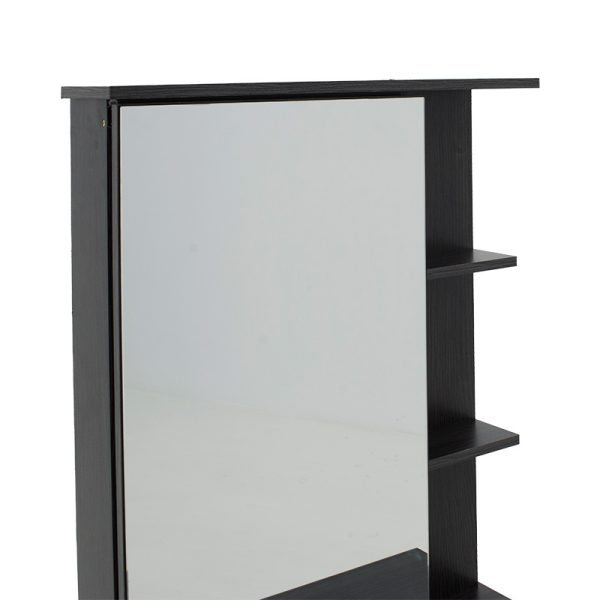 249 000027 2 6 Dressing table with mirror Zelia pakoworld in wenge eo colour 60x40.5x151cmIndoor furniture > Drawers-consoles