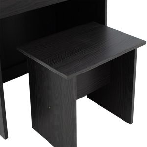 249 000027 4 6 Dressing table with mirror Zelia pakoworld in wenge eo colour 60x40.5x151cmIndoor furniture > Drawers-consoles