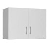 249 000037 17 Roscoe pakoworld white-oak wall-mounted TV unit 100x31.5x29.5cmIndoor furniture > TV stands