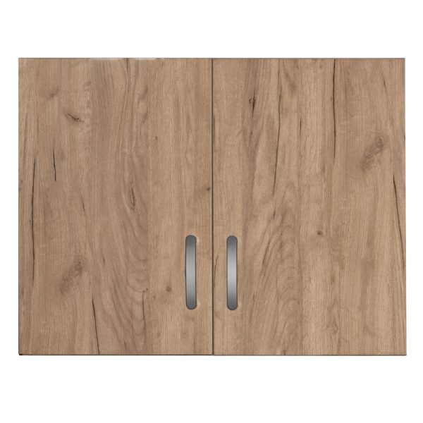 249 000038 2 8 Cabinet Zelia pakoworld 2 doors oak 79x42x60cmIndoor furniture > Wardrobes