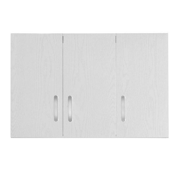 249 000040 2 12 Cabinet Zelia pakoworld 3 doors white 90x42x60cmIndoor furniture > Wardrobes