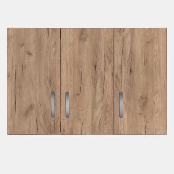 249 000041 2 9 Cabinet Zelia pakoworld 3 doors oak 90x42x60cmIndoor furniture > Wardrobes
