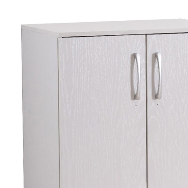 249 000051 2 6 Shoe cabinet Shordo pakoworld white-oak melamine 60x40.5x80cmIndoor furniture > Shoe storage cabinet & cupboards