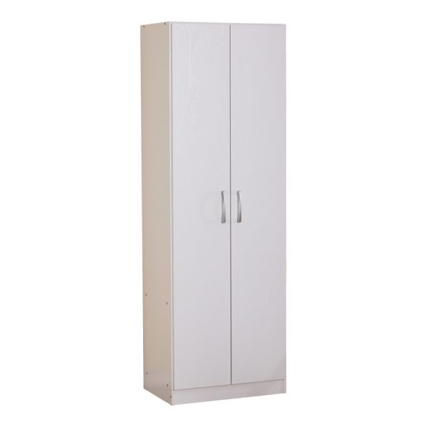 249 000056 17 2 doors wardrobe Jonar pakoworld white color melamine 60x42x180cmIndoor furniture > Wardrobes