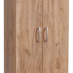 249 000057 2 11 2 doors wardrobe Jonar pakoworld oak melamine 60x42x180cmIndoor furniture > Wardrobes
