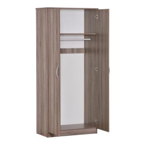 249 000067 2 5 Zelia pakoworld two-leaf wardrobe in sonoma-oak shade 79x42x180cmIndoor furniture > Wardrobes