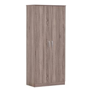 249 000067 7 Zelia pakoworld two-leaf wardrobe in sonoma-oak shade 79x42x180cmIndoor furniture > Wardrobes