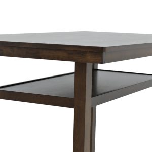 250 000001 4 5 Bar table Tenor pakoworld natural wood rubberwood-MDF walnut 150x90x91.5cmIndoor furniture > Dining Tables