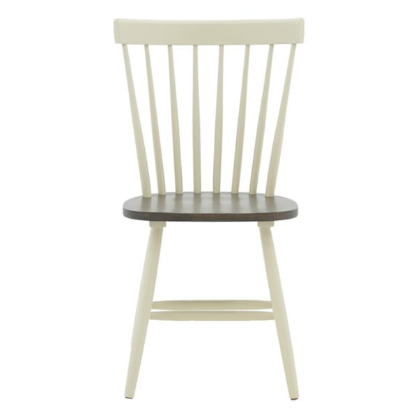 250 000006 2 2 Larus pakoworld natural wood rubberwood anthracite chair-white 50x49x90cmIndoor furniture > Chairs