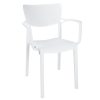 253 000019 7 Armchair Festive pakoworld PP color whiteOutdoor furniture > Garden armchairs