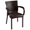 253 000044 8 Armchair Frontline pakoworld PP color cappucinoOutdoor furniture > Garden armchairs