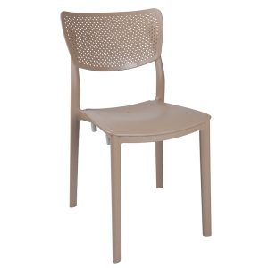253 000072 2 6 Dining set Explore-Ignite pakoworld set 3pieces PP cappuccino 90x90x73,5cmOutdoor furniture > Garden food table